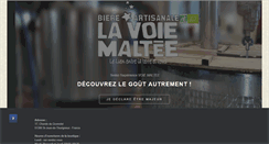 Desktop Screenshot of lavoiemaltee.fr