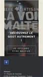 Mobile Screenshot of lavoiemaltee.fr